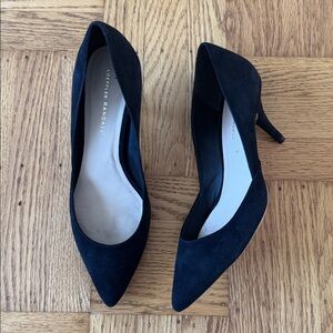 Loeffler Randall Tasmin black suede Pumps Heels 10.5